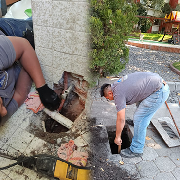 Limpieza de drenajes pluviales