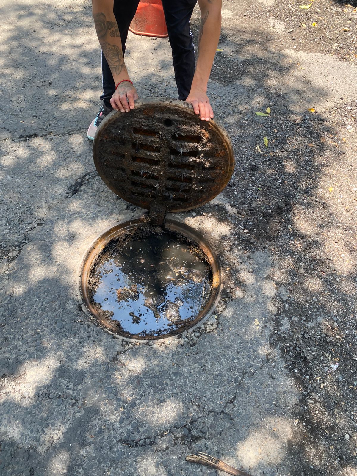 Servicio de Desazolves de Drenajes en la Colonia Tablas del Pozo, Ecatepec