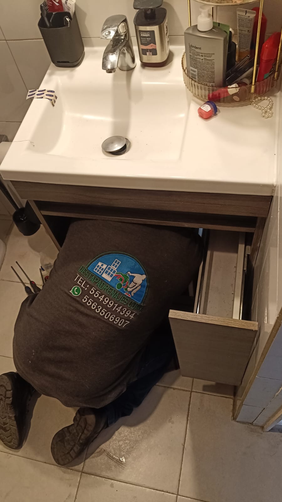 Servicio de Desazolves de Drenajes en la Colonia La Preciosa, Ecatepec