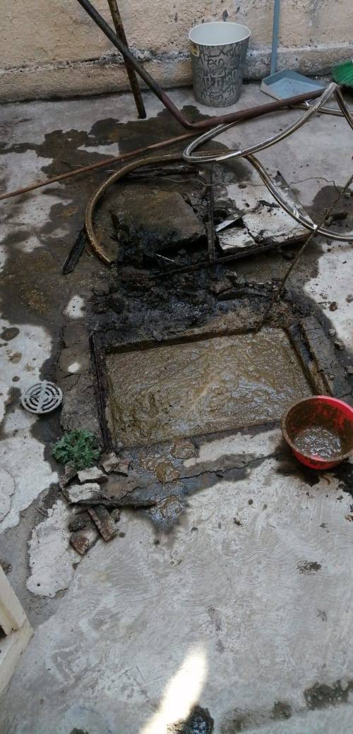 Servicio de Desazolves de Drenajes en la Colonia El Hoyo del Tepetate, Ecatepec